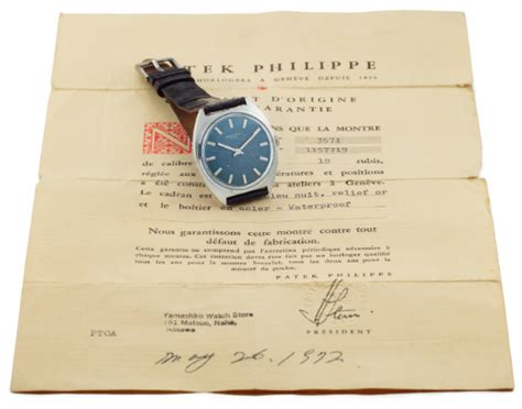 patek philippe zweitschrift|patek philippe watch owner registration.